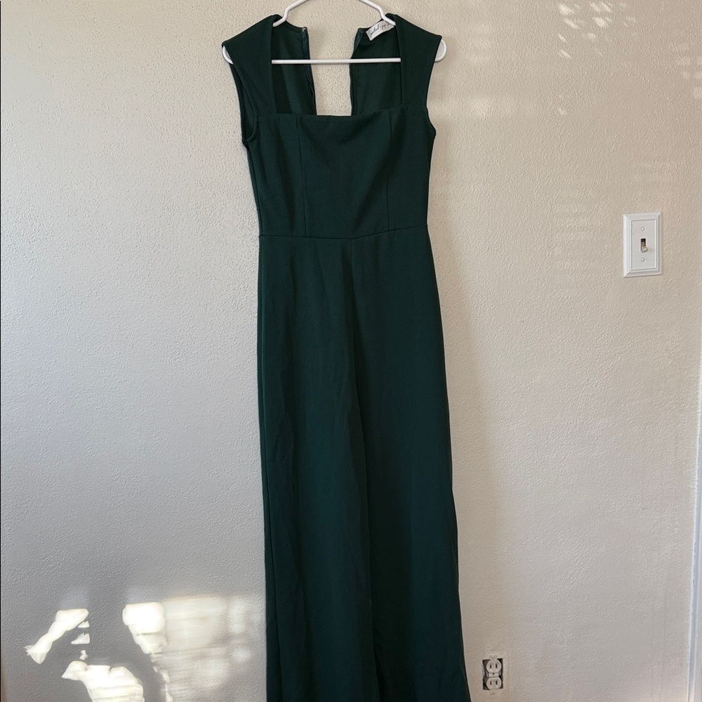 Petal & Pup Dark Green Jumpsuit